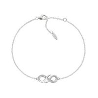 Bracciale Amen Donna Amore in Argento Zircone BRINLUBBZ